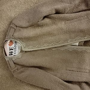 Embroidered Mauve Jacket